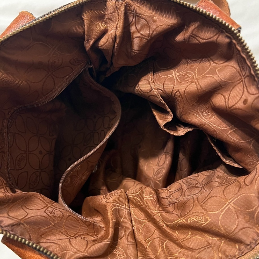 Fossil Tan Leather Handbag - Picture 2 of 5